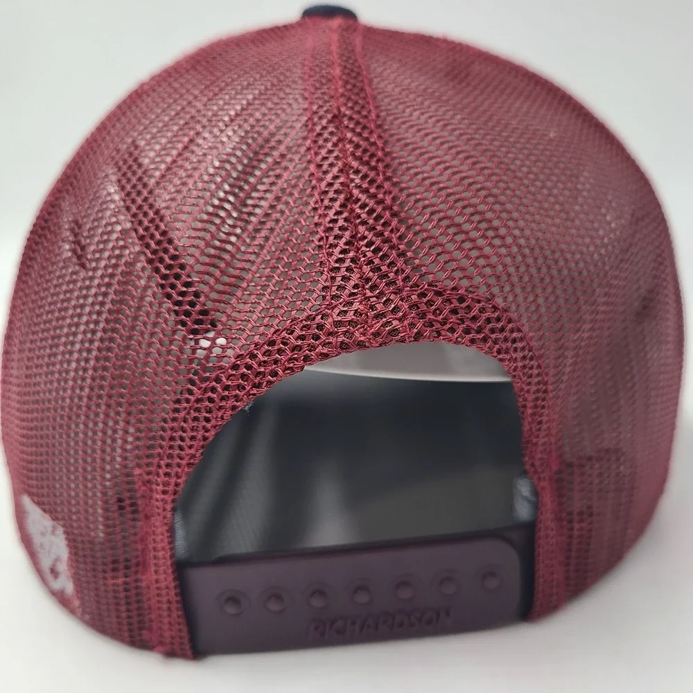 Shield Republic Hat Trust The Government Snapback Trucker Mesh Gray Blue Red Men